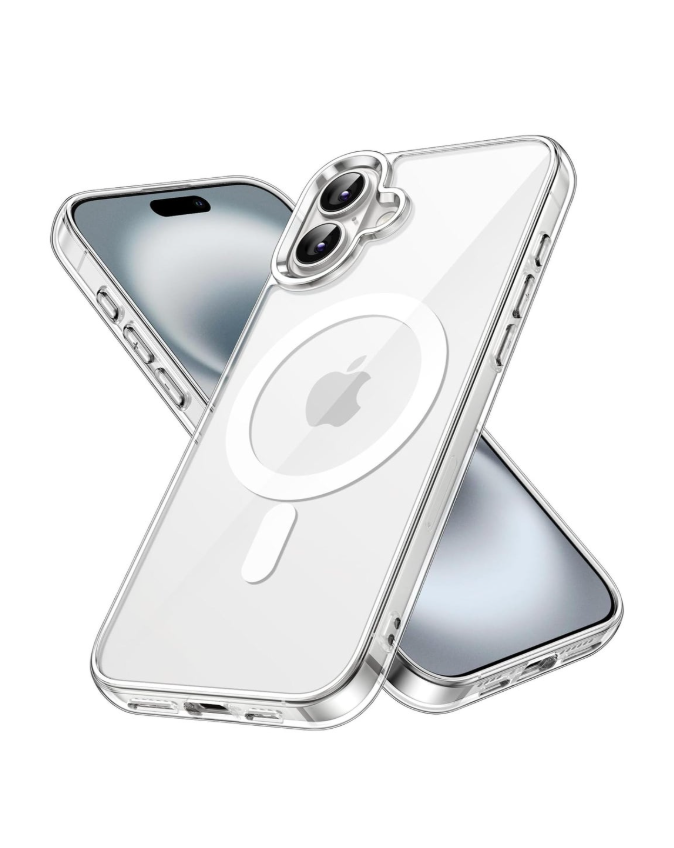 iPhone 16 6.1″ Clear MagSafe Case – Anti-Yellow, Scratch Resistant | UAE