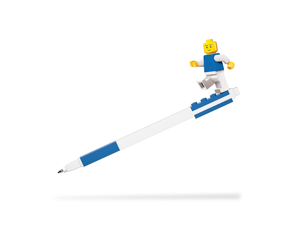 LEGO IQ Pen Pal Gel Pen With Minifigure – Blue