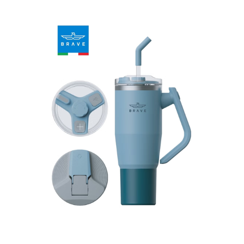 Brave 40oz (1200ml) Stainless Steel Insulated Tumbler  - Blue