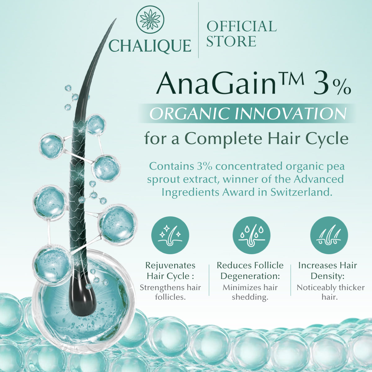 CHALIQUE Hair Fall Control Tonic – Scalp Strengthening & Hair Fall Control Tonic