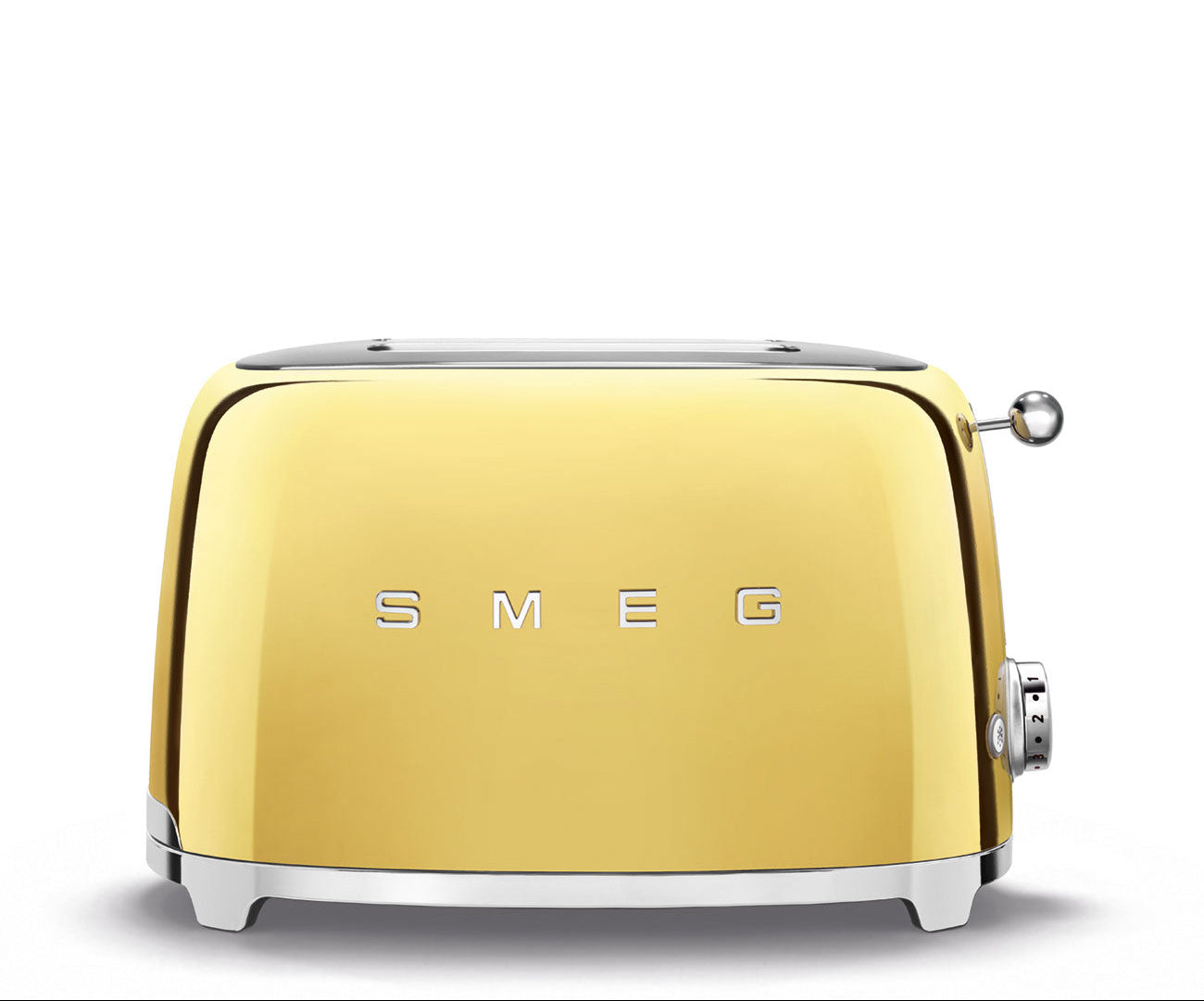 SMEG 50s Style 2-Slice Toaster Gold