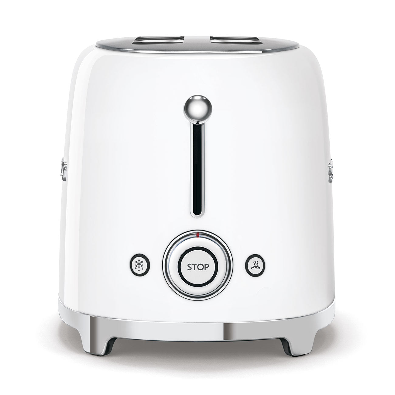 SMEG 50's Style 2 extra-wide slot Toaster - White