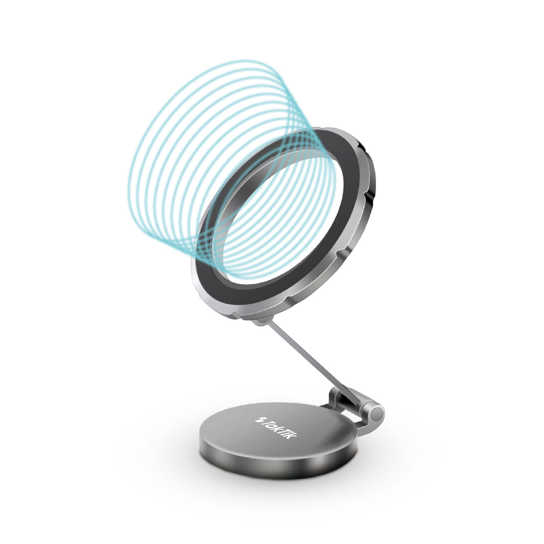 Taktik Fold Magnetic Car HolderCar AccessoriesIntroducing Taktik Fold Magnetic Car Holder, the perfect solution for hands-free phone use while driving. Its strong magnetic grip keeps your phone secure and the 360-degree rotatable base allows for optimal f