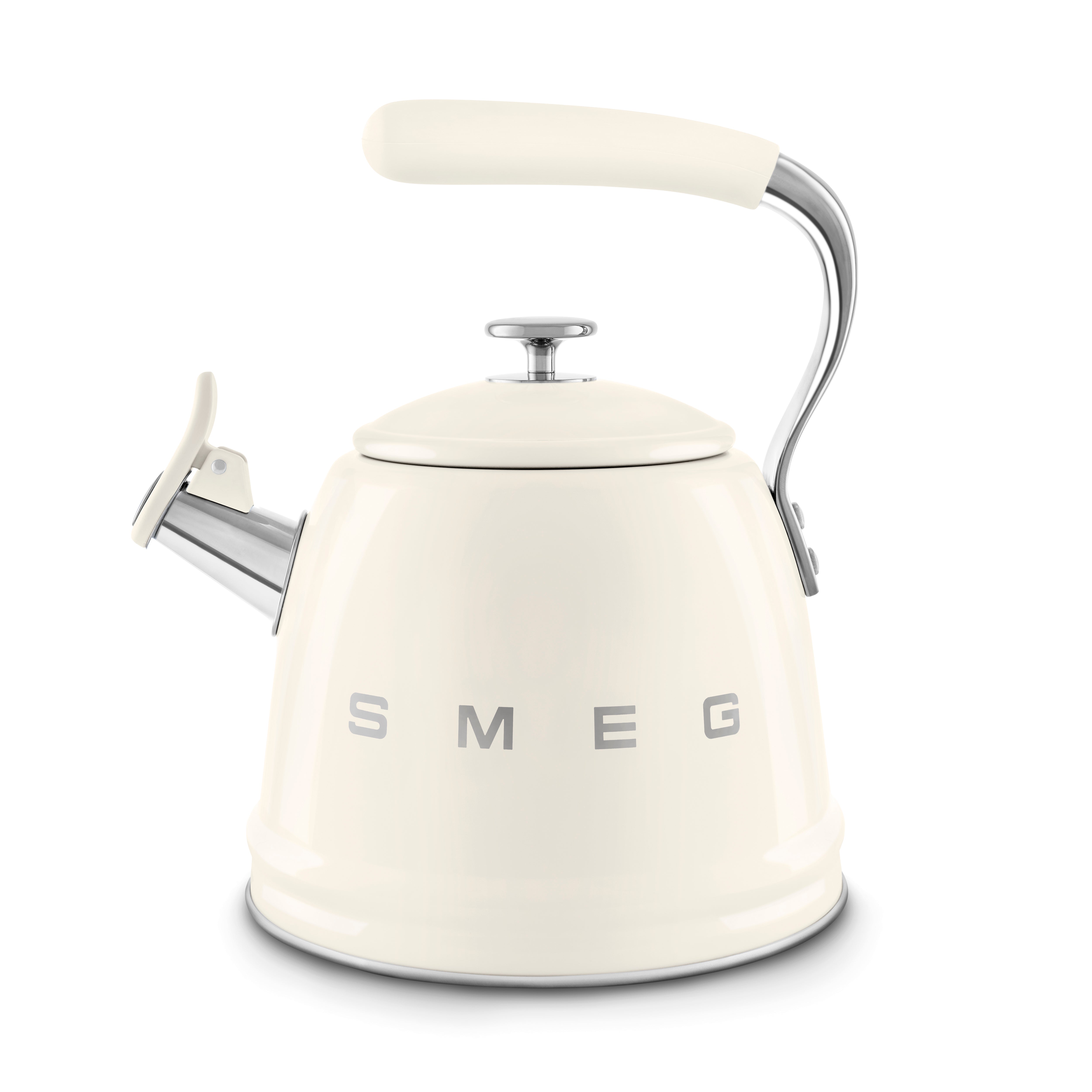 SMEG 50s Style Stovetop Kettle | Retro Whistling Tea Kettle