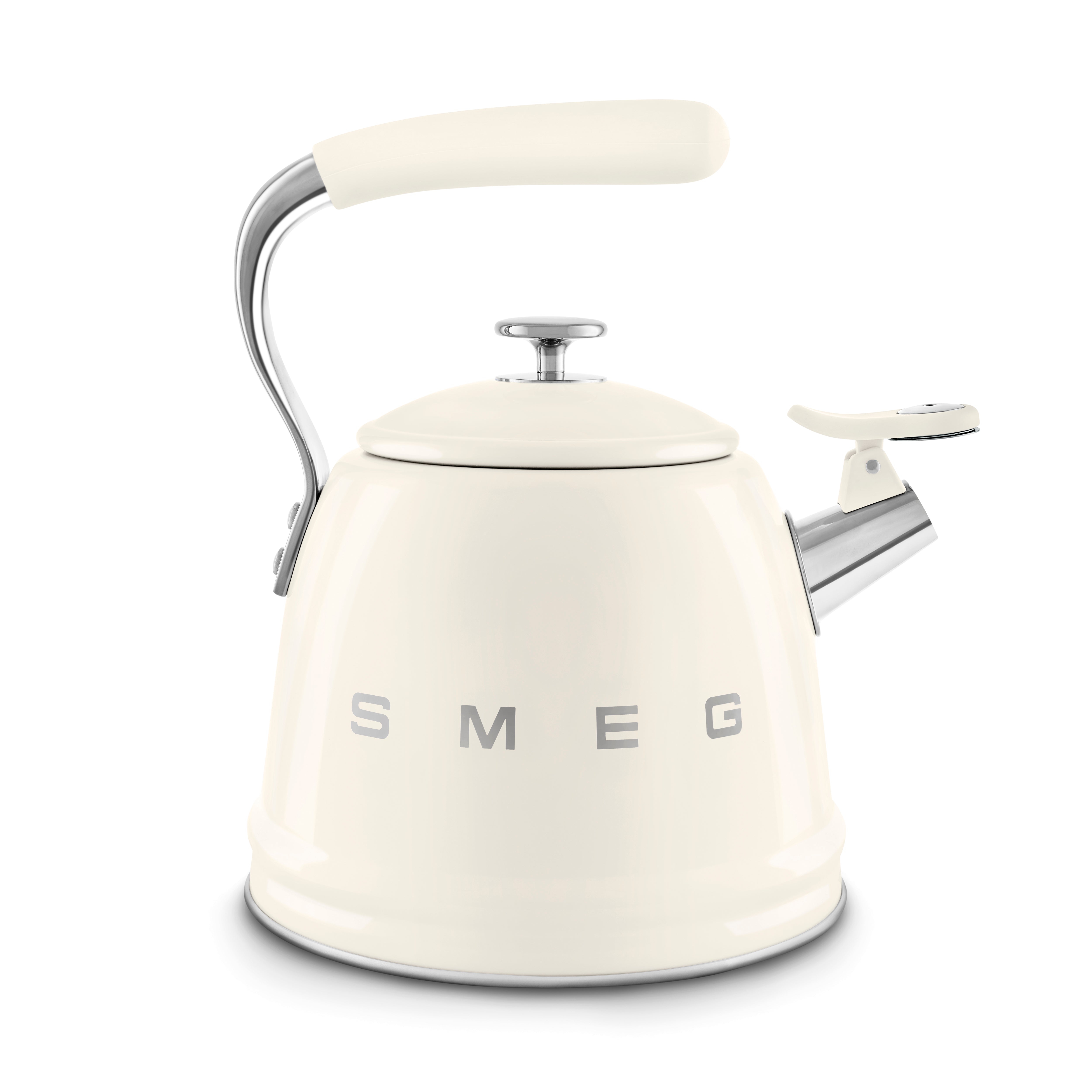 SMEG 50s Style Stovetop Kettle | Retro Whistling Tea Kettle