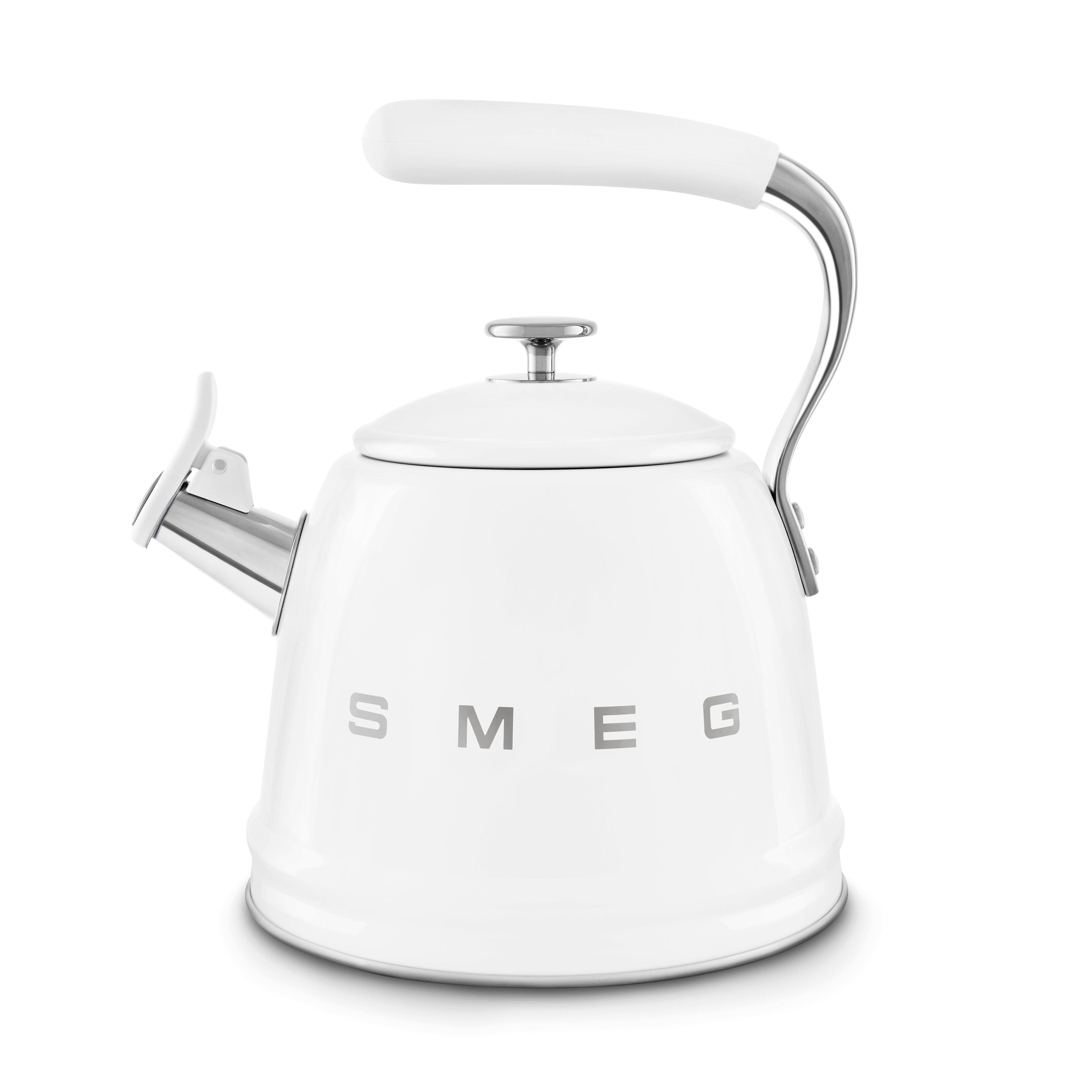 SMEG 50s Style Stovetop Kettle | Retro Whistling Tea Kettle