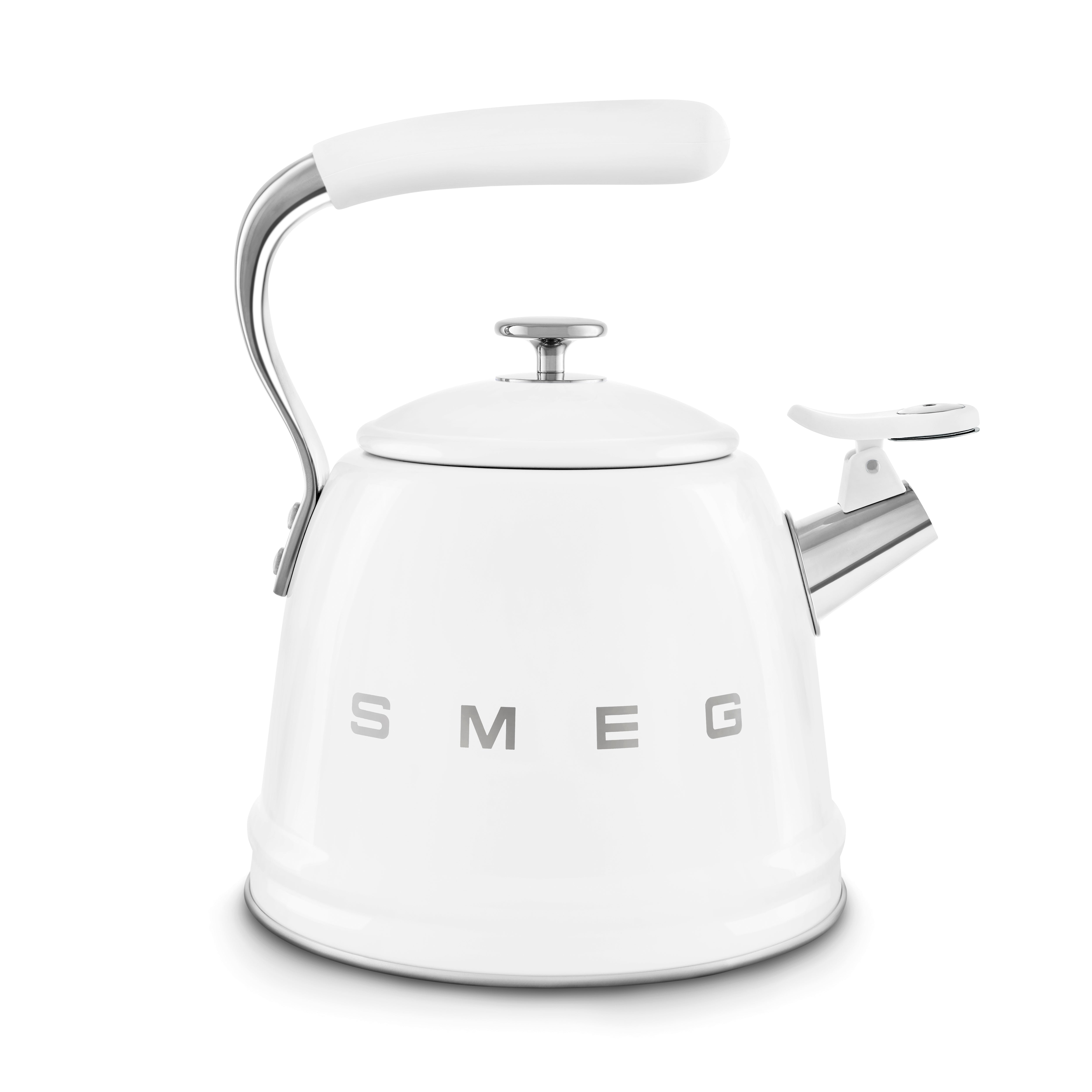 SMEG 50s Style Stovetop Kettle | Retro Whistling Tea Kettle