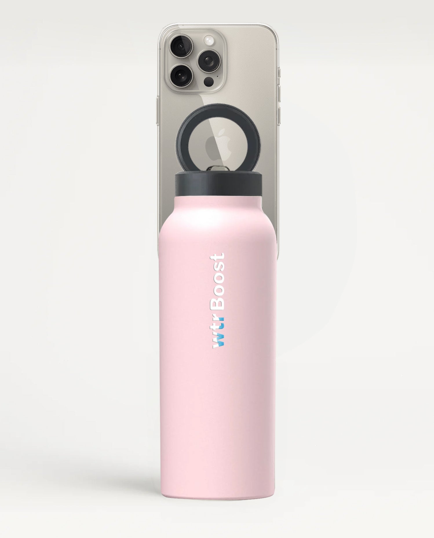 WTR Boost - Insulated Stainless Steel Bottle with Mobile Holder 750mlKitchen StorageThe WTR Boost – 750ml Insulated Stainless Steel Bottle with Magnetic Mobile Holder is a multifunctional accessory that combines hydration and convenience in one sleek desi