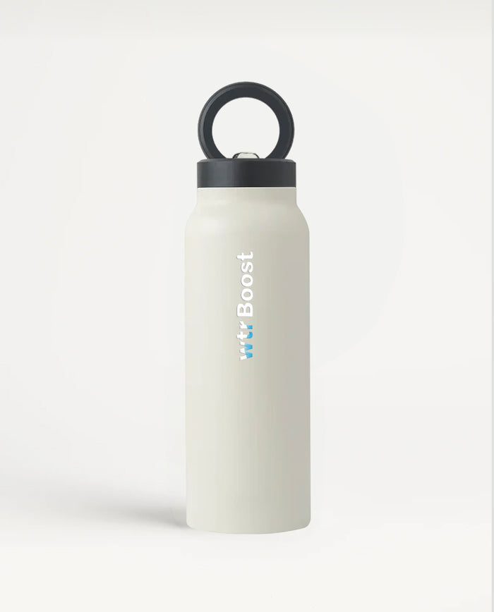 WTR Boost - Insulated Stainless Steel Bottle with Mobile Holder 750mlKitchen StorageThe WTR Boost – 750ml Insulated Stainless Steel Bottle with Magnetic Mobile Holder is a multifunctional accessory that combines hydration and convenience in one sleek desi