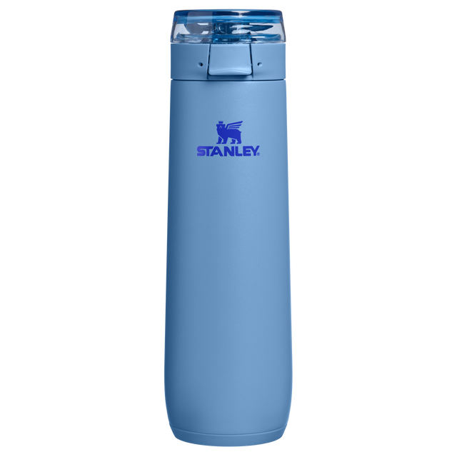 Stanley Flowstate Spring Bottle 20oz – Leakproof Flip-Top, Vacuum Insulated, Carry Lanyard, BPA-Free