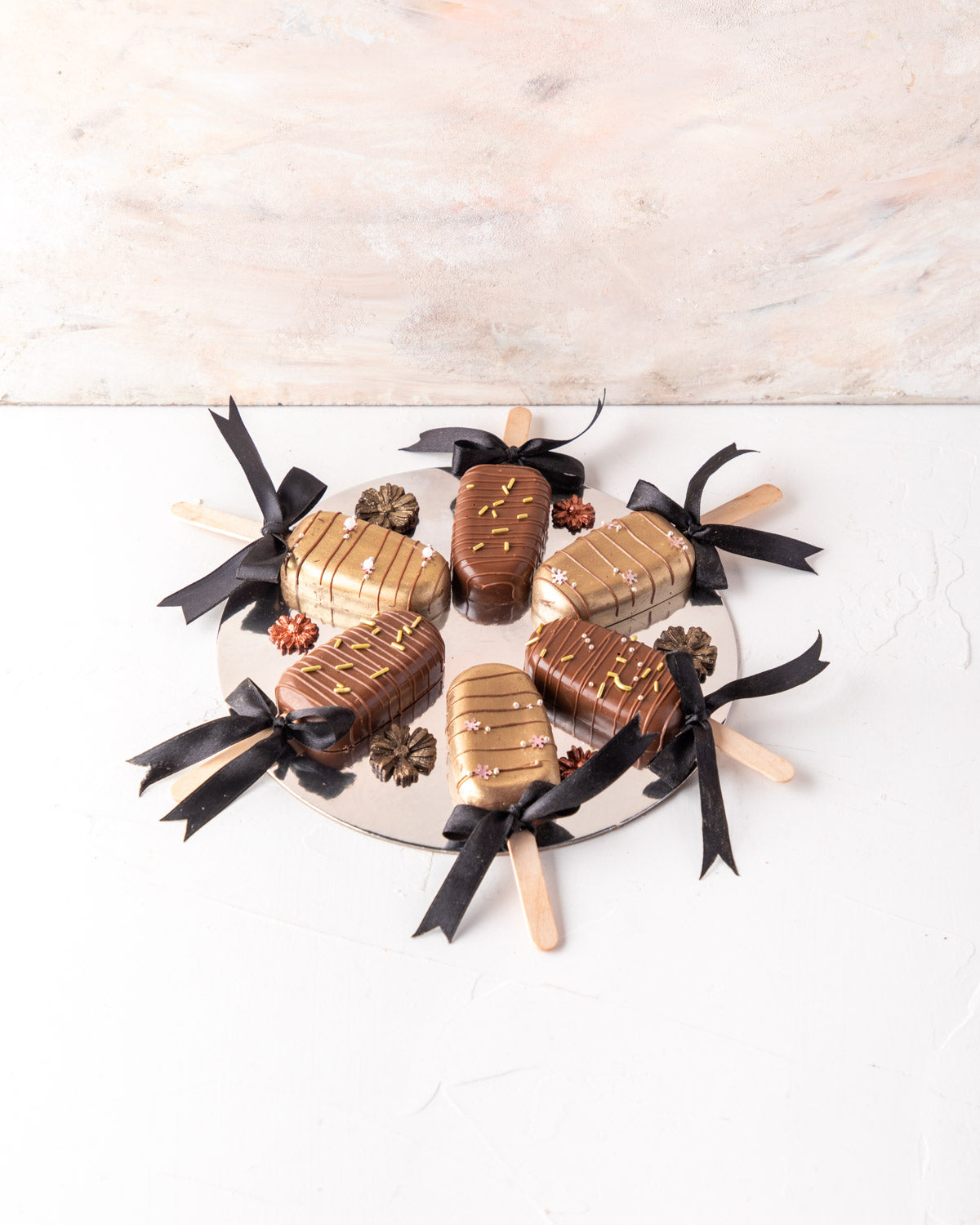 Milk Chocolate Cakesicles by NJD