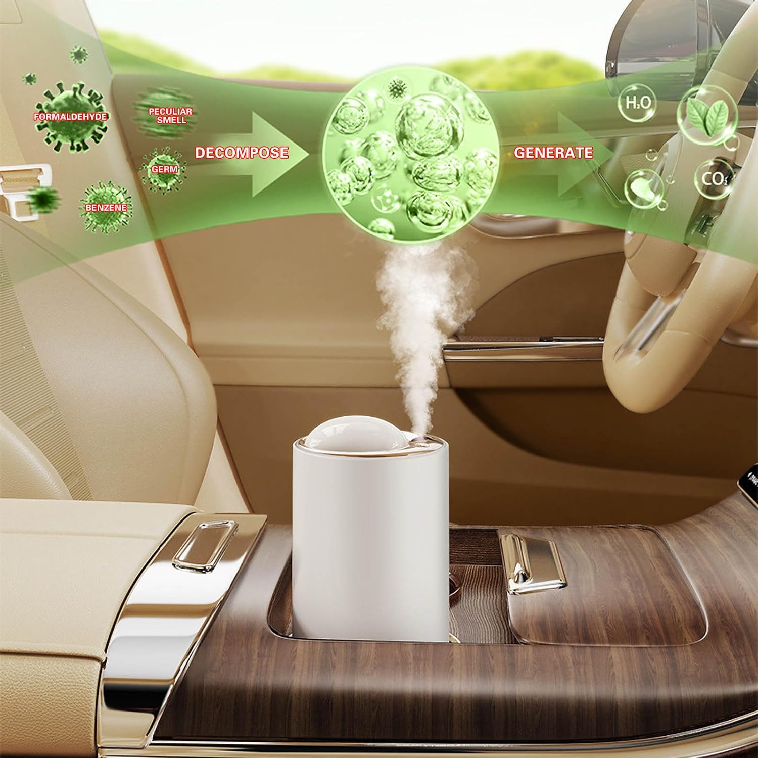 Dream Planet Essential Oil Diffuser Machine With 5 Essential Oil 30ml EachHome EnvironmentFive Adjustable Scent Modes: Customize the fragrance intensity to suit your mood and setting. Silent Operation: Enjoy a peaceful environment without disruptive noise