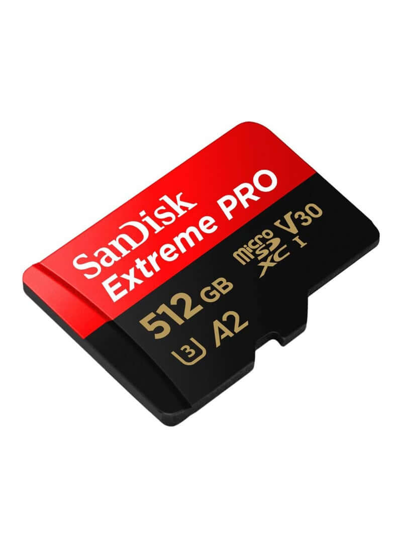 SanDisk Extreme PRO microSDXC 512GB UHS-I – UAEComputer & Laptop AccessoriesThe SanDisk Extreme PRO 512GB microSDXC UHS-I card offers top-tier performance tailored for content creators, mobile gamers, and drone operators in the UAE. Featuring read speeds