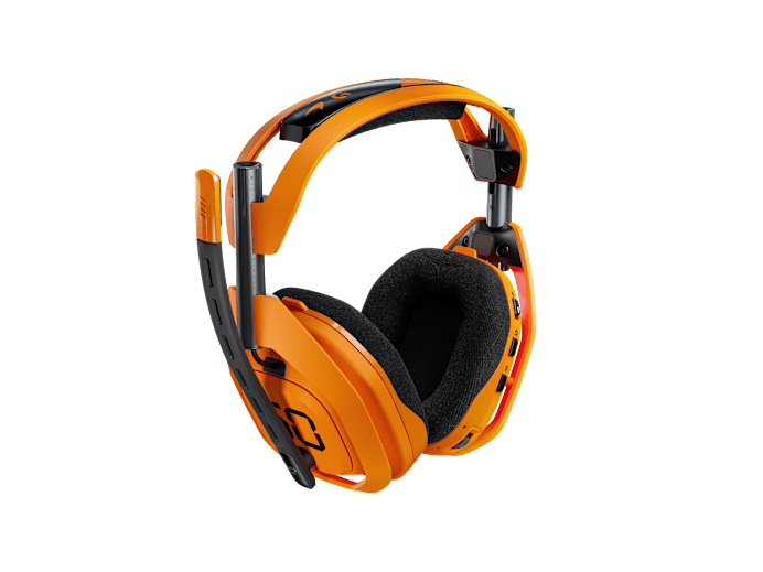 Logitech McLaren Racing Edition gaming headset with wireless LIGHTSPEED technology