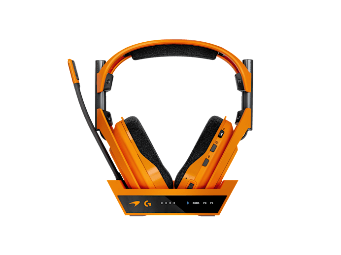 Logitech McLaren Racing wireless gaming headset for PC and console