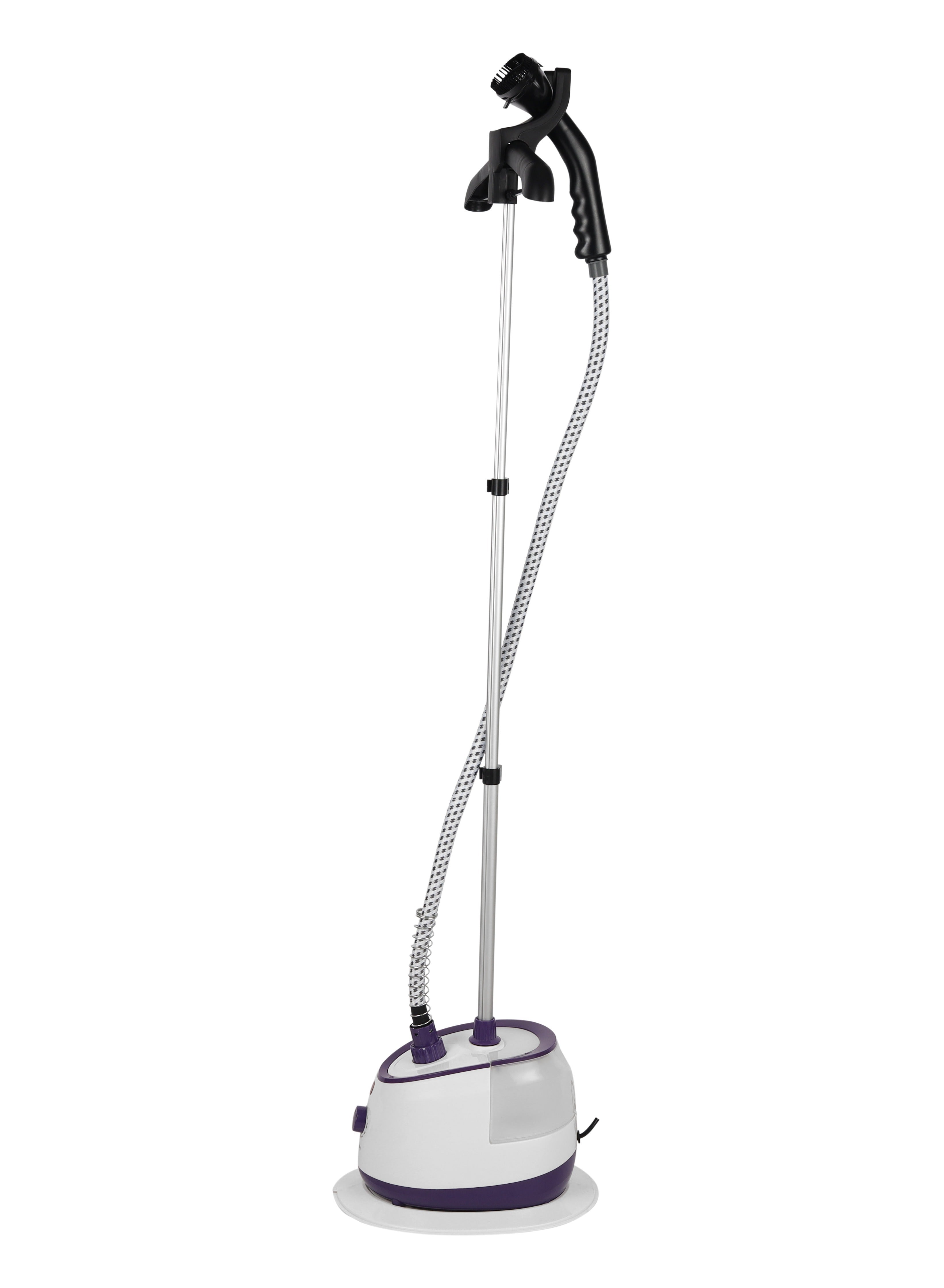 Krypton Garment Steamer 1.7L 2000 W KNGS6441Home AppliancesKrypton Garment Steamer with a sleek design. The detachable design makes it easy to know the remaining water amount and refill the water. High-quality adjustable poles Durable and suitable for all