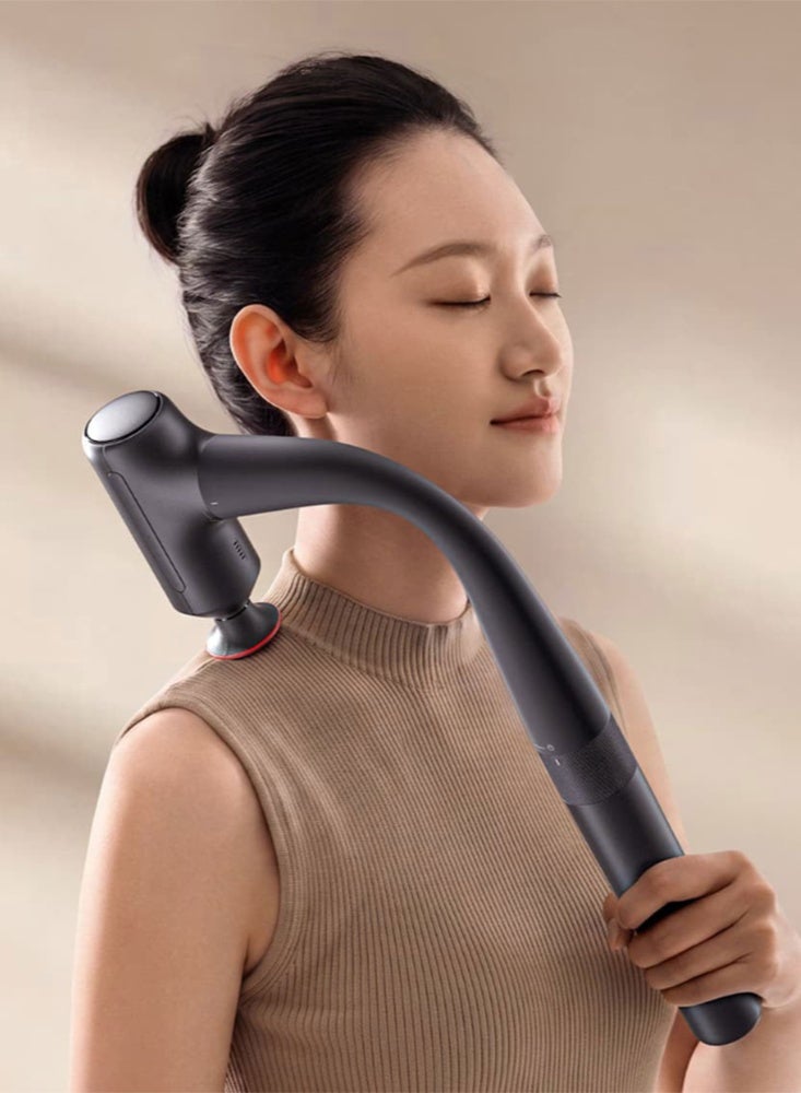 Xiaomi Mijia Long Handle Fascia Gun 3 – Dual-Handle Massage Gun, Grey, MJJMQ09YM
