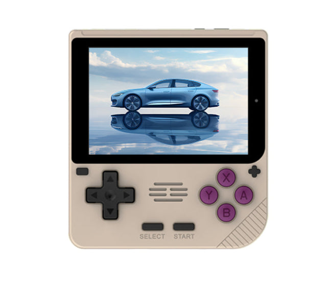 POWKIDDY V10 Handheld Game Console 64GBConsoles3.5" IPS Full Lamination Screen: Enjoy vibrant visuals with a 480x320 resolution, perfect for retro gaming . Powerful Performance: Equipped with a Quad-core Cortex-A35 1.5GHz CPU and Mali-G31 GPU for smooth g