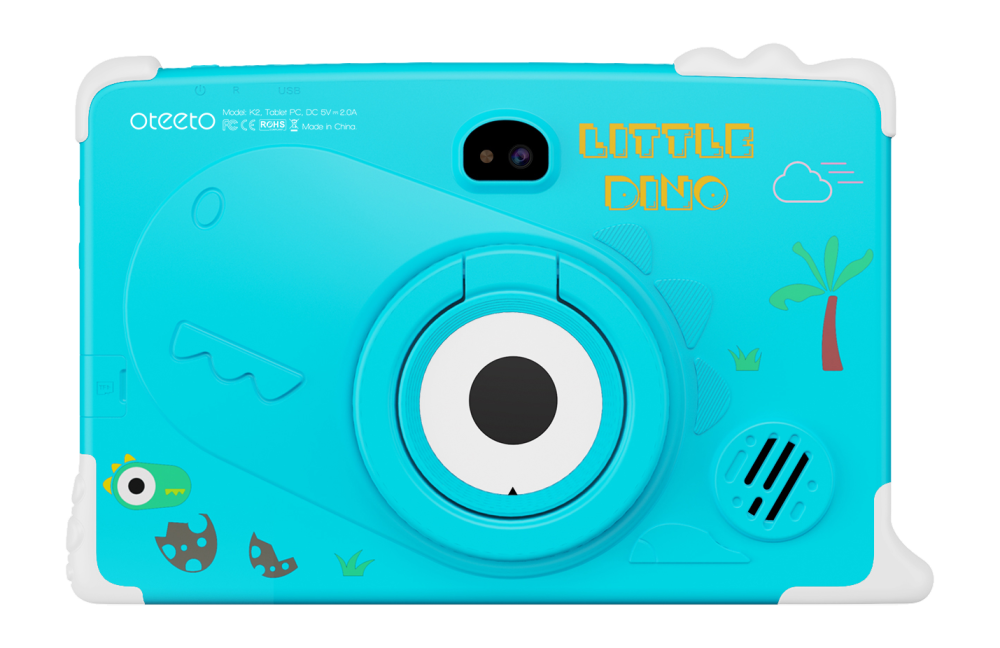 Oteeto K2 Kids Android 5G Tablet With 7.0 Inch Display 4GB RAM 128 GB ROM 3000 mAh BatteryTabletsIntroducing the Oteeto K2 Kids Android 5G Tablet - the perfect device for your child's entertainment and education. With its unique dinosaur design, they'll l
