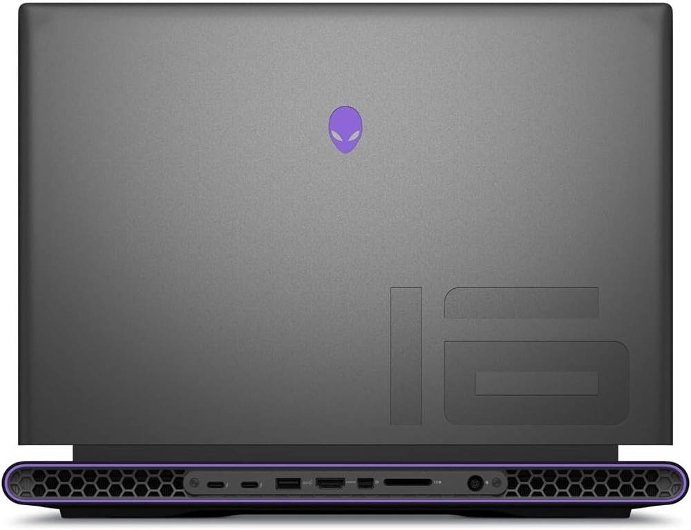 Dell Alienware M16 Gaming Laptop, 16" FHD+ 480Hz G-Sync Display, Intel Core i9-13900HX Processor, 64GB RAM, 2TB SSD, GeForce RTX 4090 16GB, ENG-ARAB K/B, Win11, Dark Metallic Moon | 16R1-ALN-CTO4-M16Gaming Laptops & DesktopsDell Alienware M16 Gaming Lapto