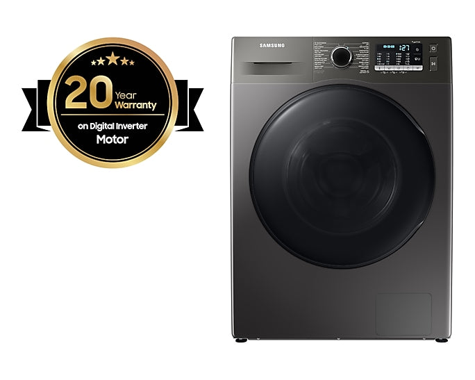 Samsung Front Load Washer Dryer Combo with Hygiene Steam and Digital Inverter Technology, 8KG, InoxHome AppliancesElevate your laundry experience with the Samsung 8KG Front Load Washer Dryer Combo, finished in stylish Inox, designed for modern UAE living.