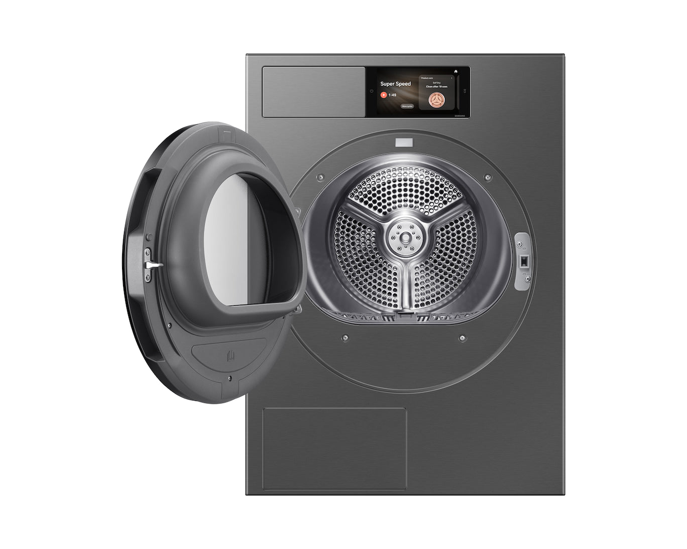 Samsung Bespoke AI Dryer 9kg | AI Dry+ Heat Pump Dryer | SmartThings & Bixby | Dark Steel
