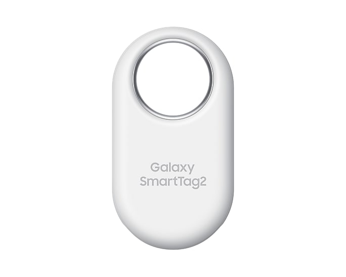 Samsung Galaxy SmartTag2Mobile AccessoriesTag it. Find it. They're right thereKeep it found. With an enhanced battery life up to 500 days, IP67 dust and water resistance rating, Compass View and Search Nearby features for intuitive finding, the Galaxy Sma