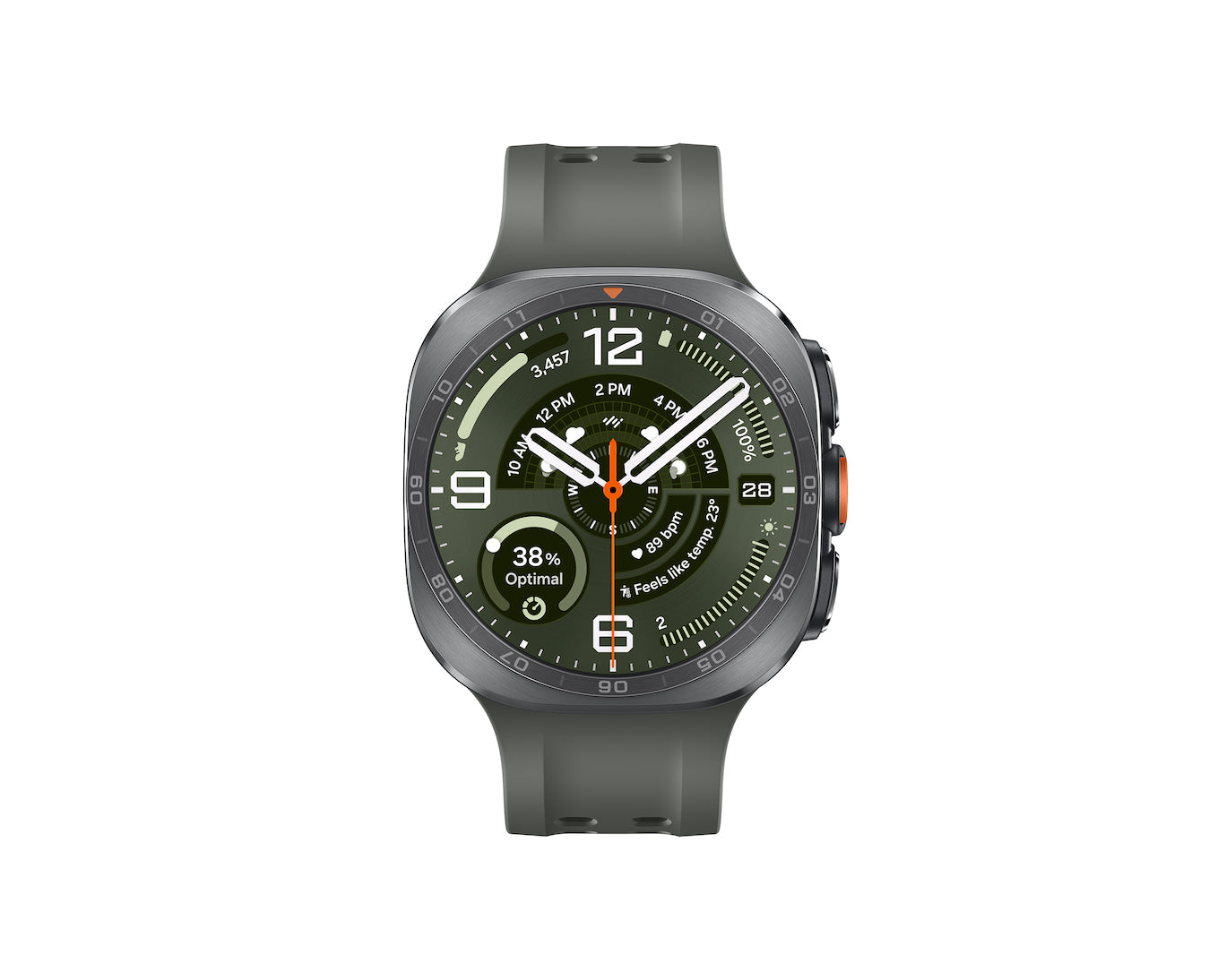 Samsung Galaxy Watch Ultra 2 – 5000-Nit AMOLED, 800mAh, EN13319 Dive Ready, Trail Run, AGEs, Snapdragon Wear Elite