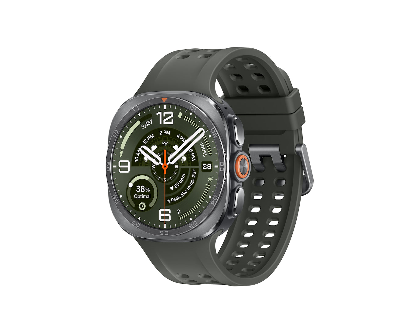 Samsung Galaxy Watch Ultra 2 – 5000-Nit AMOLED, 800mAh, EN13319 Dive Ready, Trail Run, AGEs, Snapdragon Wear Elite