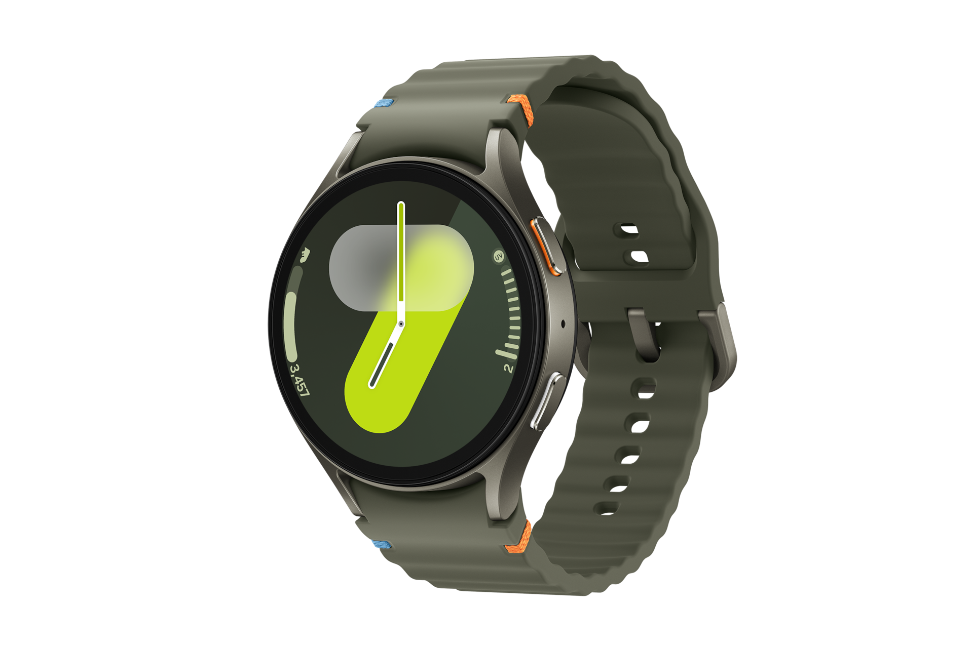 Samsung Galaxy Watch7 (Bluetooth, 44mm)WearablesGalaxy AI-powered health insights Personalized Sleep Coaching Advanced fitness tracking Welcome to the new era of AI-powered health Power through your day with the new 3nm processor. Find your way with Dual-