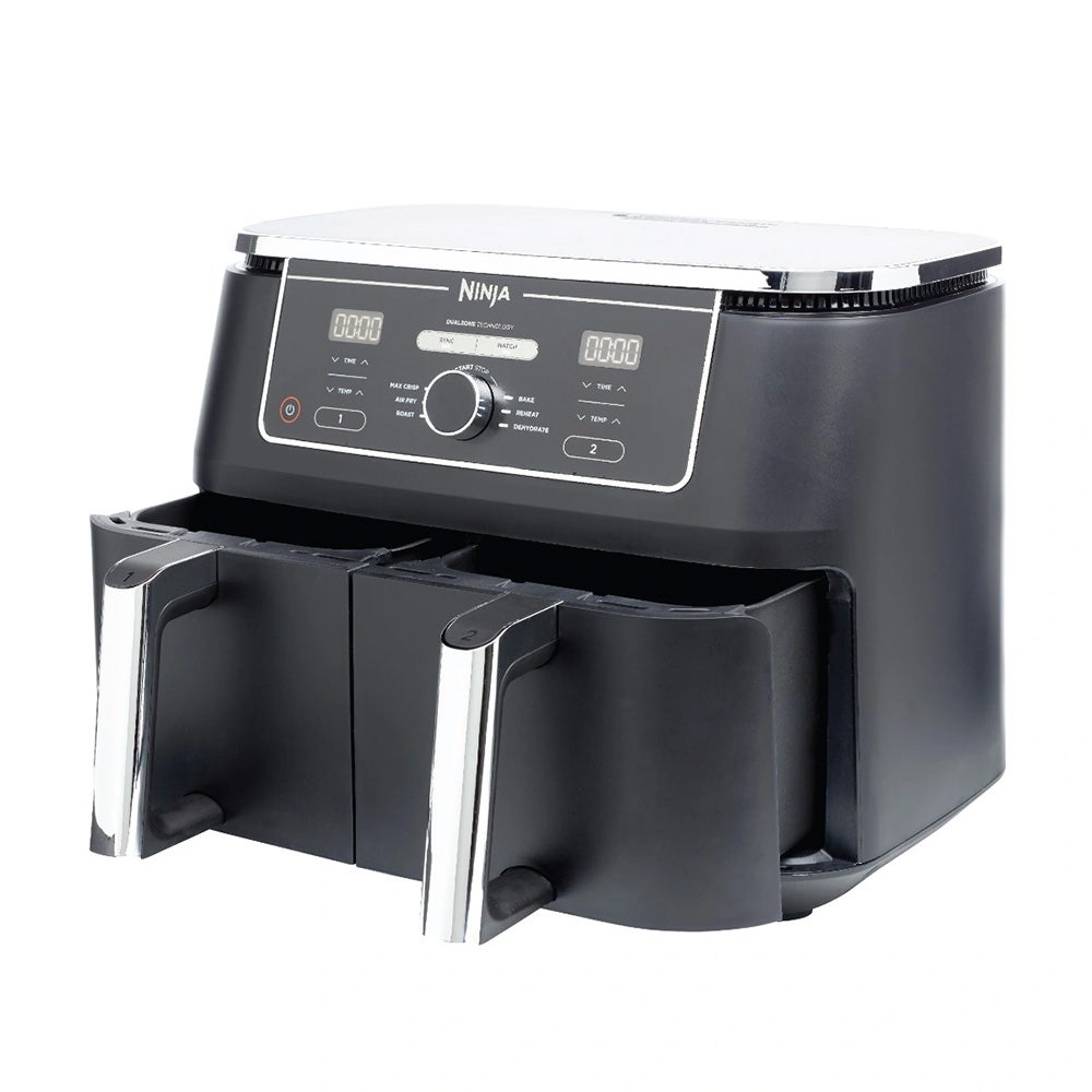 Ninja Foodi MAX Dual Zone Air Fryer 9.5L – Black AF400