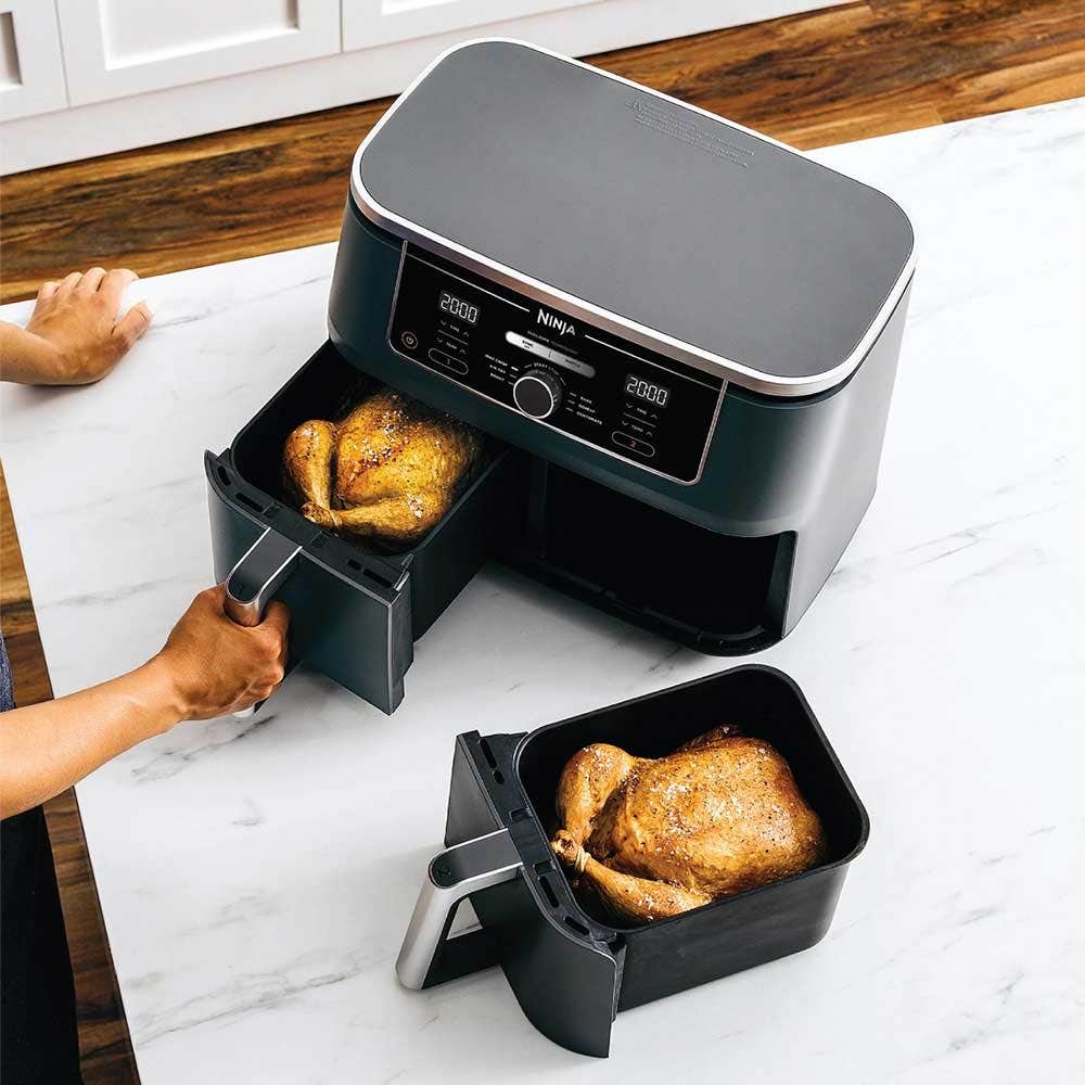Ninja Foodi MAX Dual Zone Air Fryer 9.5L – Black AF400
