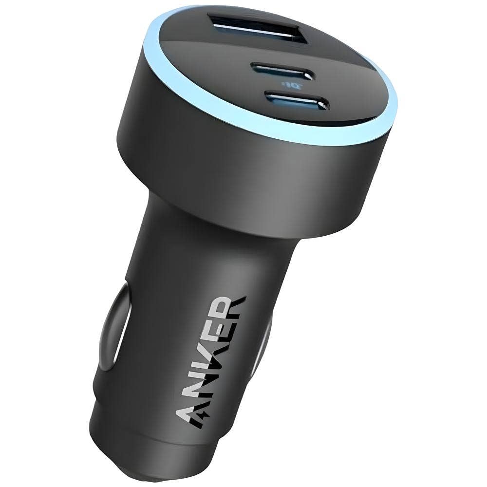 Anker 335 67 W Dual-Port Car Charger – USB-C & USB-A | Fast Car Charger UAECable Chargers & AdaptersMeet your drive companion: the Anker 335 67 W Dual-Port Car Charger in black. Equipped with one USB-C port delivering up to 45 W Power Delivery and one USB