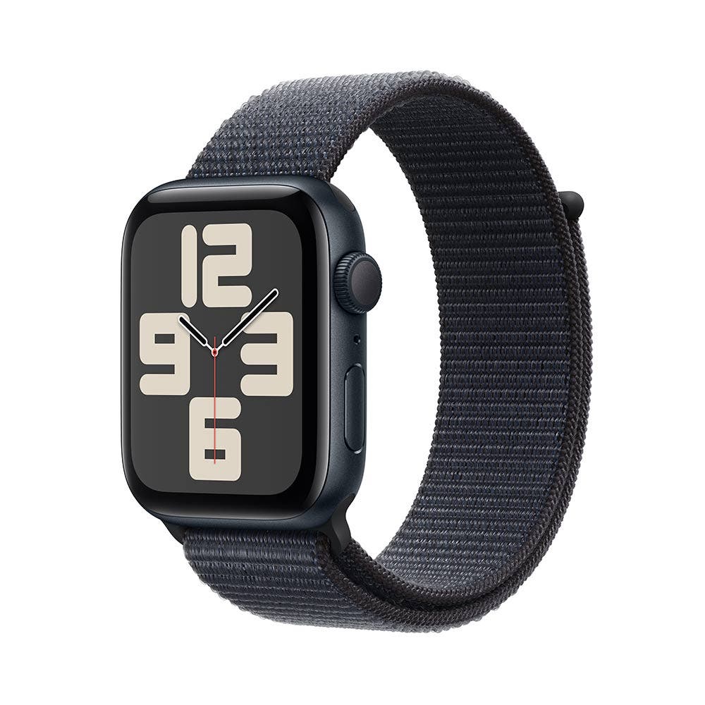 Apple Watch SE Midnight Aluminum Case with Ink Sport LoopWearablesA great deal to love.Easy ways to stay connected. Motivating fitness metrics. Innovative health and safety features. Fresh band colors. Apple Watch SE is packed with features at a feel-good