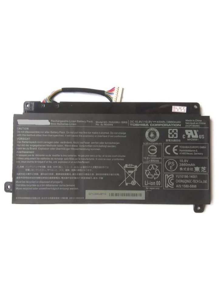 Replacement Laptop Battery For Toshiba Chromebook CB35-B Satellite E45W P55W PA5208U-1BRS