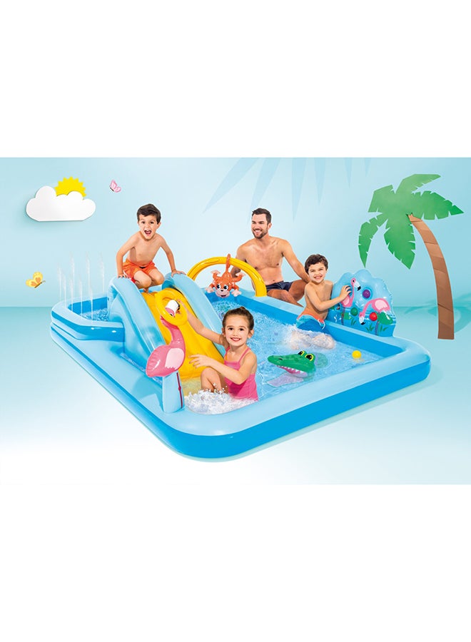 INTEX Jungle Adventure Inflatable Play Center with Slide
