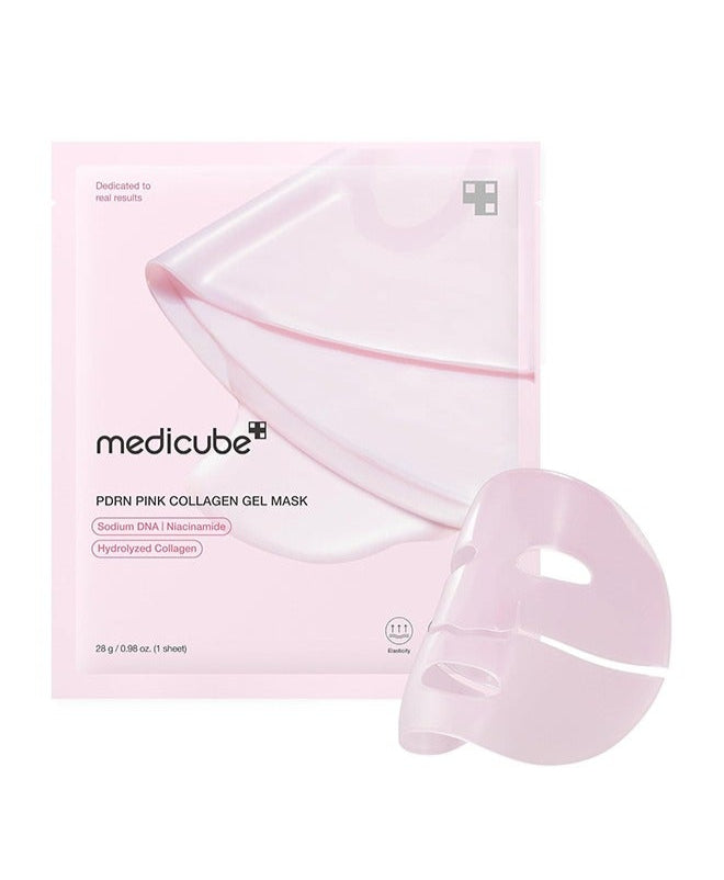 Medicube PDRN Pink Collagen Gel Mask pack of 4