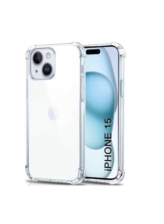 Yuwell iPhone 15 Case Clear 6.1 inch