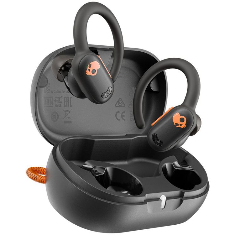 Skullcandy Push ANC Active True Wireless Earbuds Black Orange