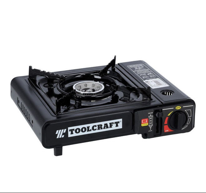 Royalford RF10359 Portable LPG Gas Stove with Carry Case – Black