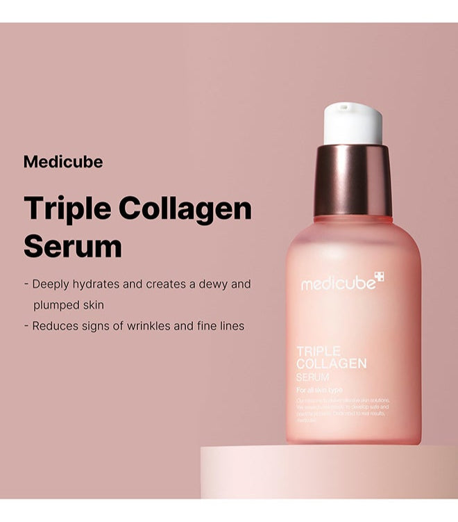 Medicube Triple Collagen Complex serum for firm glowing skin