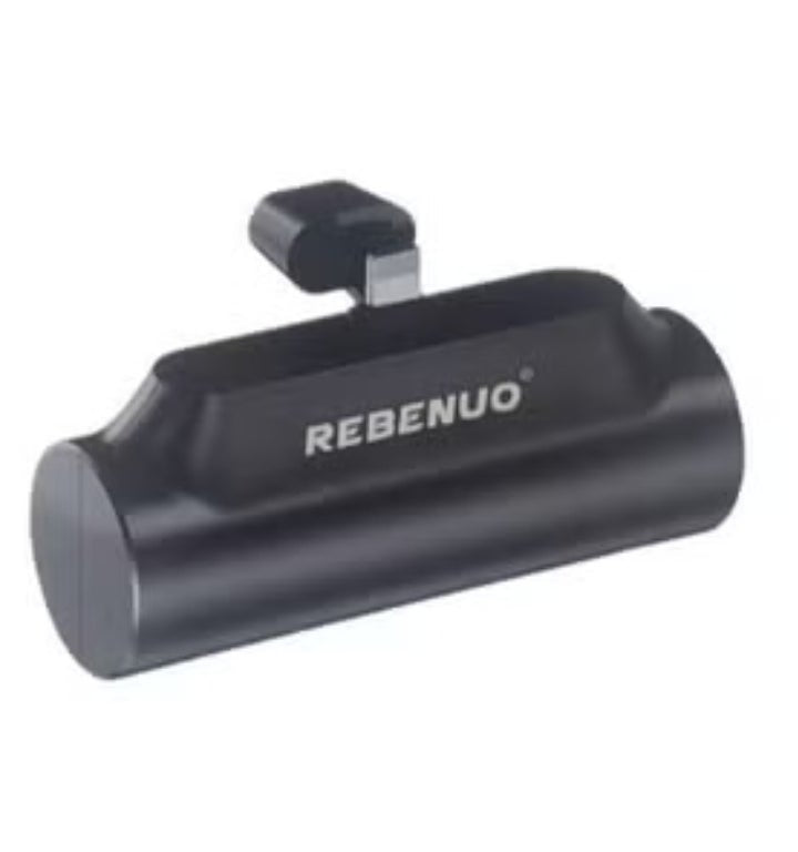REBENUO Mini Power Bank 5000mAh – Portable USB-C Fast Charging External Battery