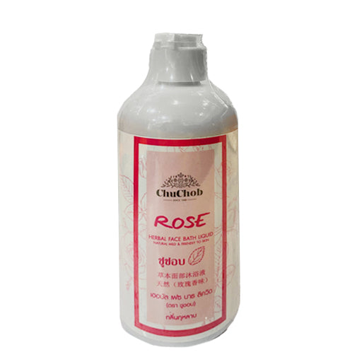 Herbal Face Bath Liquid (Rose scent) 300ml (2 pcs per pack)Personal CareHerbal Face Bath Liquid (Rose scent), 300 mlMild & friendly to skin. Nourishes and cleanses facial skin to make smoother and delicate skin. Moisturizes, prevents dry skin, encouraging