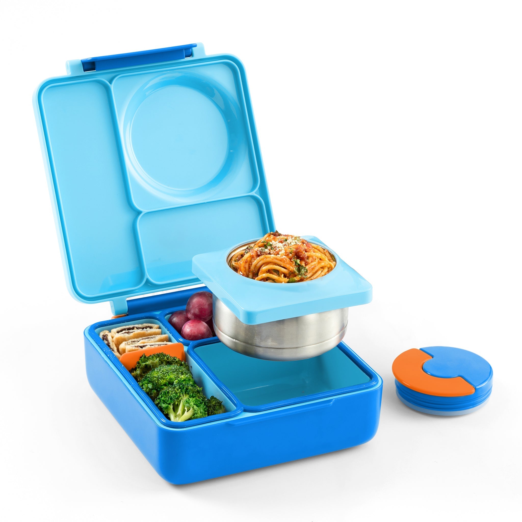 OmieBox Kids Lunchbox + OMIEBOX Omielife Utensil + Holder Set