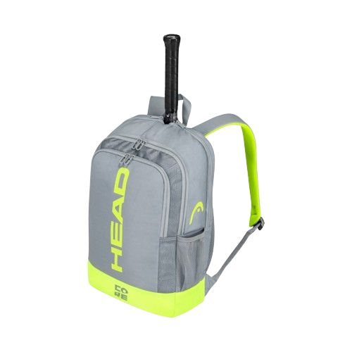 Head Core BackpackEquipmentsAvailable in three colorways – including a new one - the stylish and super-functional CORE BACKPACK TENNIS BAG is ideal for when you want to pack light for a trip to the courts. Along with a racquet compartment for one or two r