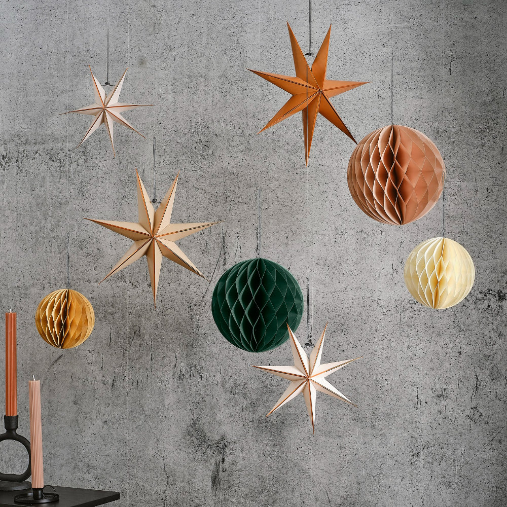 Hanging Decoration - 3D Paper Stars
