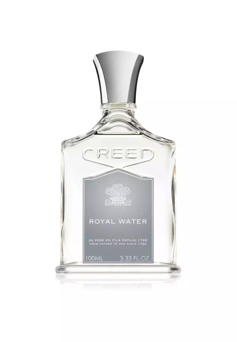 Creed Royal Water for Unisex Eau De Parfum 100mlPerfumes & FragrancesCitrus, Aromatic & Woody A crisp and cooling touch of royal glamour, this clean and understated classic perfectly balances a burst of citrus with a lavish herbal and spicy dry down. Head
