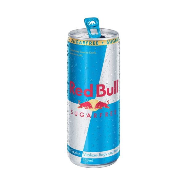 Red Bull Sugar Free Energy Drink, 24 Cans x 250ml | FREE EXPRESS SHIPPINGBeveragesRed Bull Sugarfree – Pure Energy, Zero Sugar! Need a boost without the sugar crash? Red Bull Sugarfree delivers the legendary energy kick you love, minus the sugar! Packed w