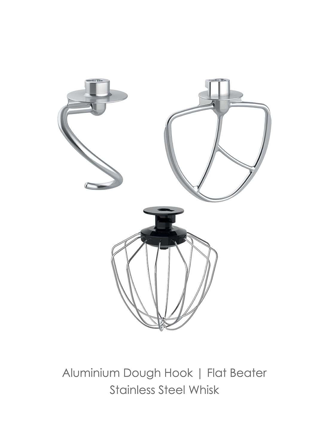 Sanford Stand Mixer, 6 speed modes 4.5 L 1000 W SF1362SM BSKitchen Appliances4.5 Litre Removable Bowl with Handle. Brushed #304 Food-grade Stainless Steel Bowl. Full Copper Motor, Heavy-duty Metal Gear. ABS Strong Body, Transparent Anti-splash Lid. Inject