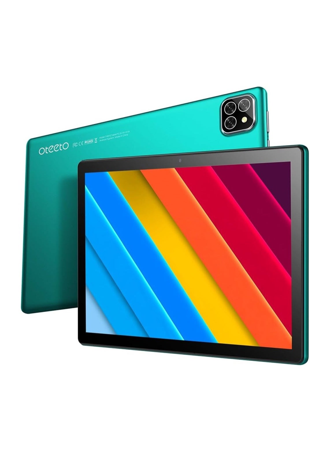 Oteeto TAB10 Smart Trio 8GB RAM 512GB ROM Android Tablet PC Smart Watch True Wireless Earphone ComboTabletsBig Screen, Big Specs, Big space and storage and more.. Empower Your Every Move: Our Tablet PC, Your Limitless Possibilities.Experience a new dimens